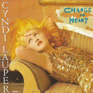 Cyndi Lauper : Change Of Heart (7", Single)