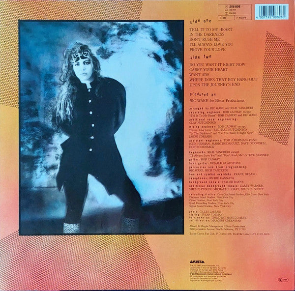 Taylor Dayne : Tell It To My Heart (LP, Album)
