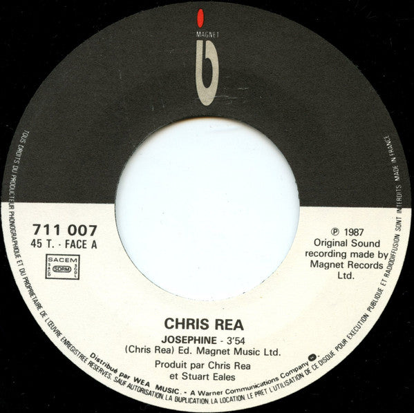 Chris Rea : Josephine (7", Single)