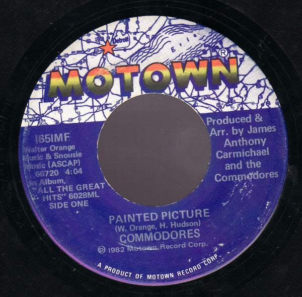 Commodores : Painted Picture (7", Single)