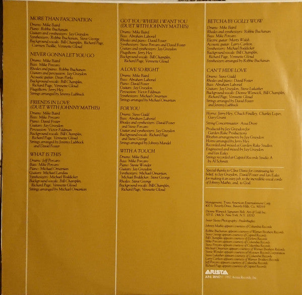 Dionne Warwick : Friends In Love (LP, Album)