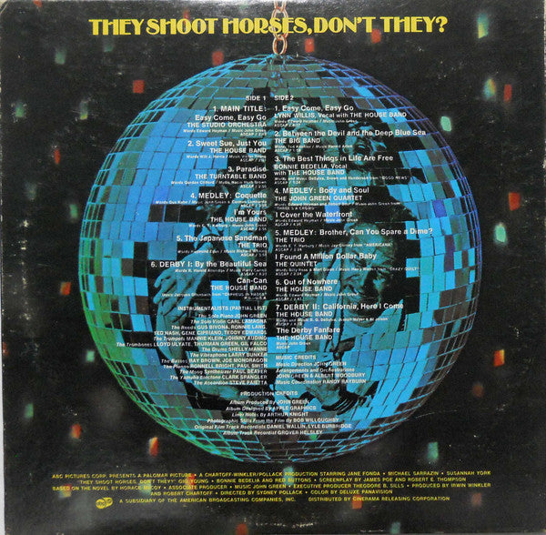 Johnny Green : They Shoot Horses, Don't They? (LP, Album)