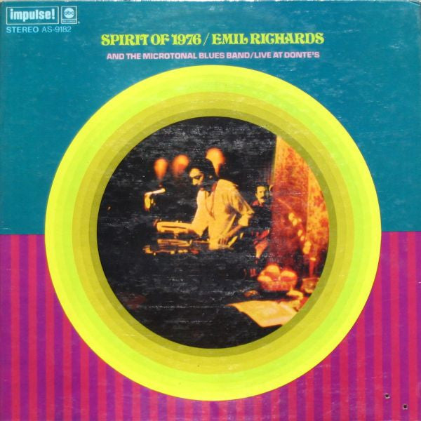 Emil Richards And The Microtonal Blues Band* : Spirit Of 1976 / Live At Donte's (LP, Album)