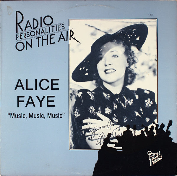 Alice Faye : Music Music Music (LP)