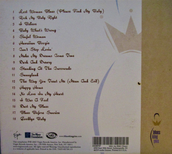 Elmore James : Elmore James (Blues King Pins) (CD, Comp, Club)