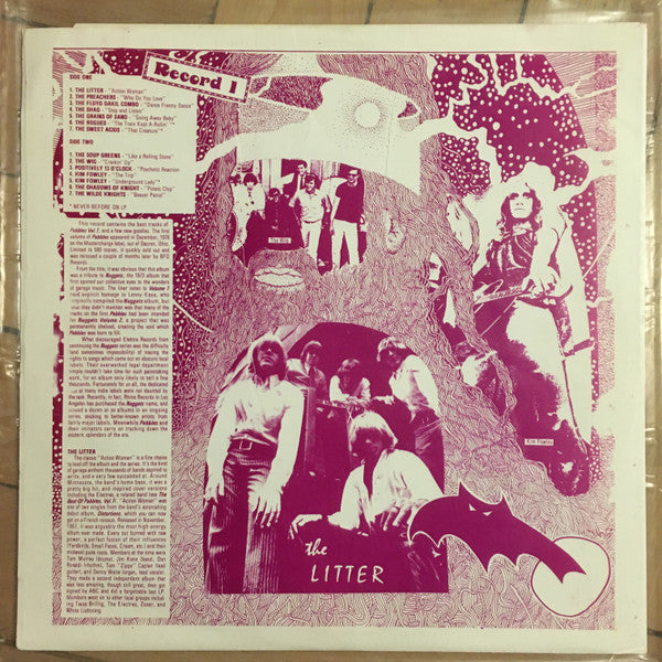 Various : Pebbles Box (LP, Comp, Unofficial, Blu + LP, Comp, Unofficial, )