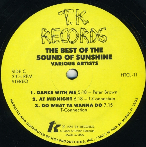 Various : The Best Of The Sound Of Sunshine (2xLP, Comp)