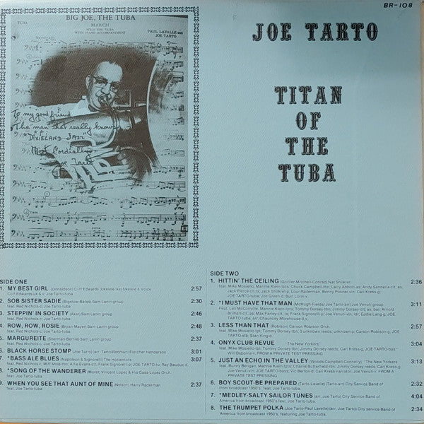 Joe Tarto : Titan Of The Tuba (LP, Comp)