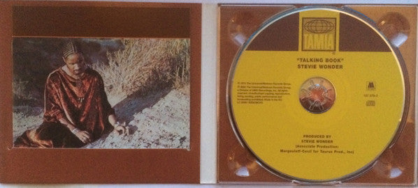 Stevie Wonder : Talking Book (CD, Album, RE, RM, EDC)