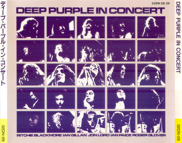 Deep Purple : In Concert (2xCD, Album, RE)