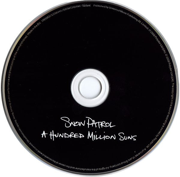 Snow Patrol : A Hundred Million Suns (CD, Album, Sup)