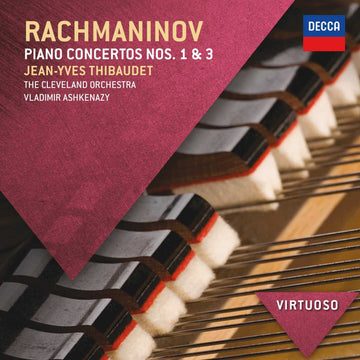 Sergei Vasilyevich Rachmaninoff, Jean-Yves Thibaudet, The Cleveland Orchestra, Vladimir Ashkenazy : Piano Concertos Nos. 1 & 3 (CD)