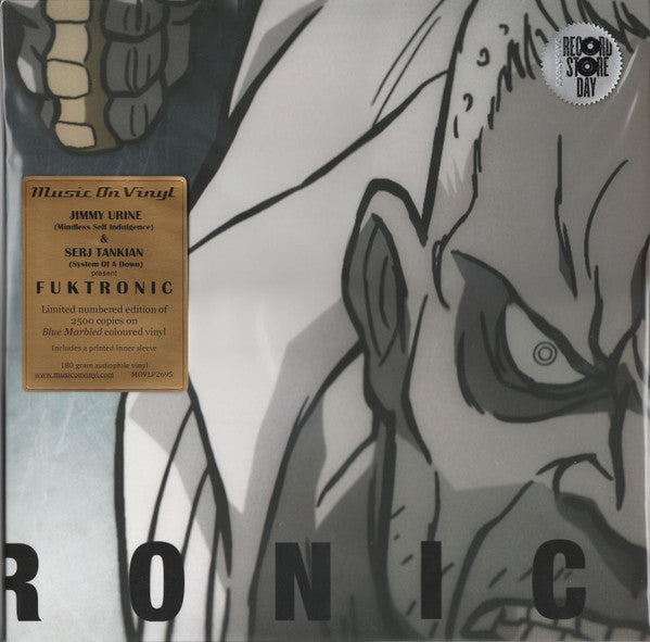 Jimmy Urine & Serj Tankian = Fuktronic : Fuktronic (LP, Album, RSD, Ltd, Num, Blu)