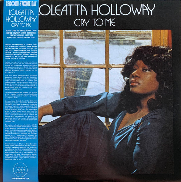 Loleatta Holloway : Cry To Me (LP, Album, RSD, Ltd, RE)