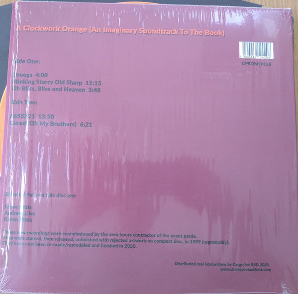 Band Of Pain : A Clockwork Orange (LP, Ltd, RE, Ora)