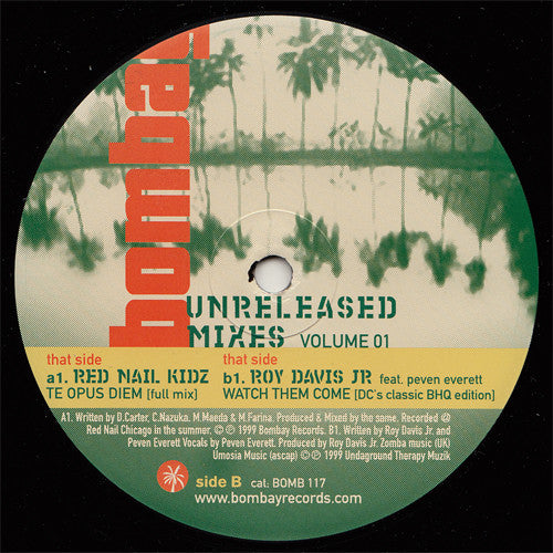 Various : Unreleased Mixes Volume 01 (12")