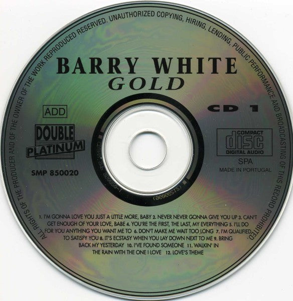 Barry White : Gold (2xCD, Comp)