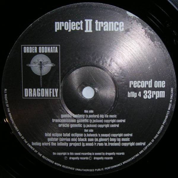 Various : Project II Trance (2xLP, Comp)