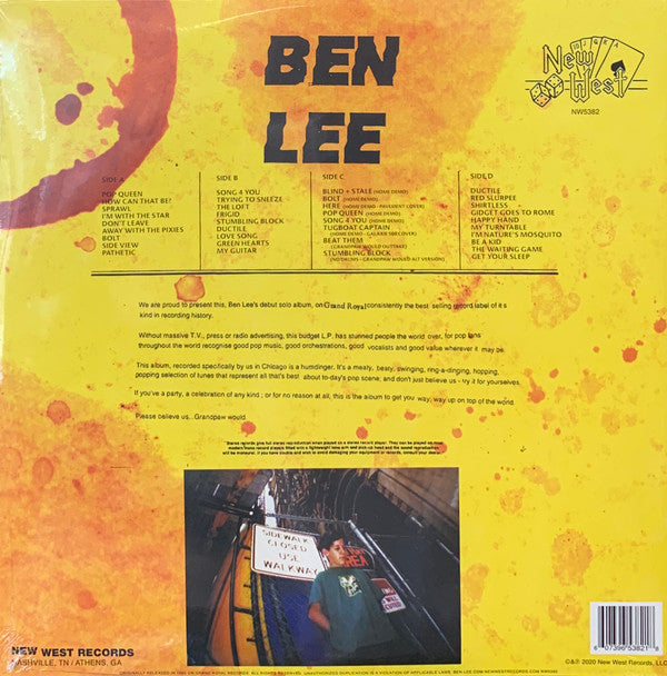 Ben Lee : Grandpaw Would (2xLP, Album, RSD, Dlx, RE, RM, Spl)