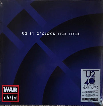 U2 : 11 O'Clock Tick Tock (12", RSD, Single, Ltd, RE, Blu)