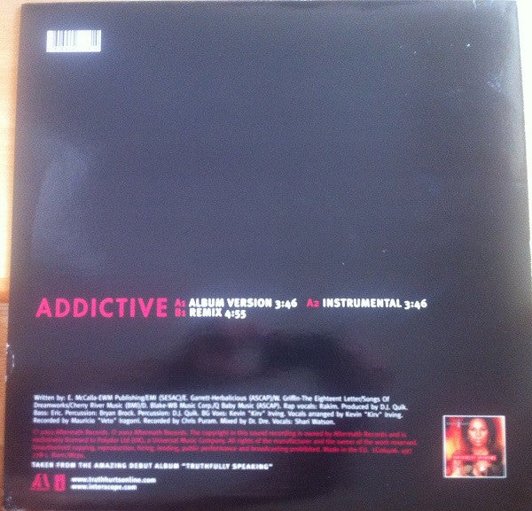 Truth Hurts Featuring Rakim : Addictive (12")