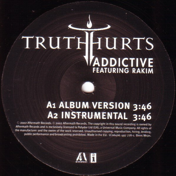 Truth Hurts Featuring Rakim : Addictive (12")
