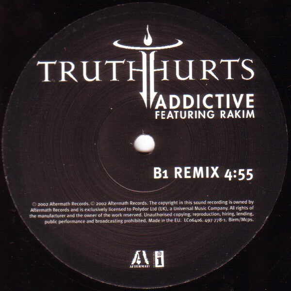 Truth Hurts Featuring Rakim : Addictive (12")