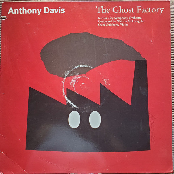 Anthony Davis (2) : The Ghost Factory (LP, Album, Promo)