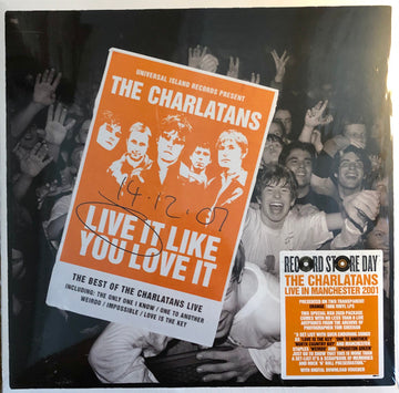 The Charlatans : Live It Like You Love It (2xLP, Album, RSD, Comp, RE, Ora)