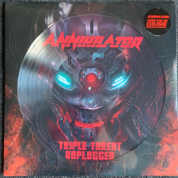 Annihilator (2) : Triple Threat Unplugged (LP, Album, Pic, RE)