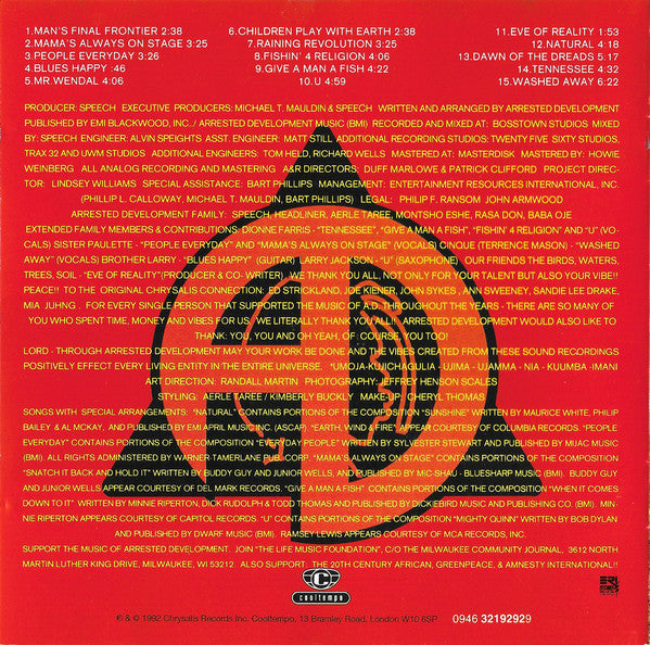 Arrested Development : 3 Years, 5 Months And 2 Days In The Life Of ... (CD, Album)