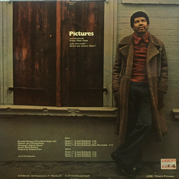 Jack DeJohnette : Pictures (LP, Album)