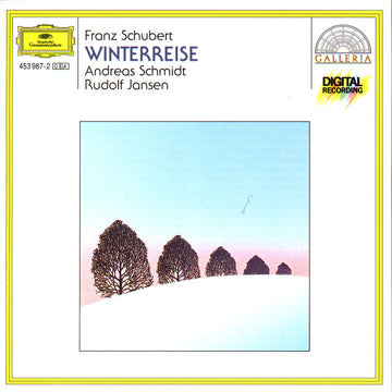 Franz Schubert, Andreas Schmidt (2), Rudolf Jansen : Winterreise (CD, Album)