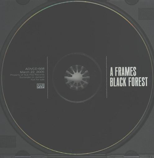 A Frames : Black Forest (CD, Album, Promo)