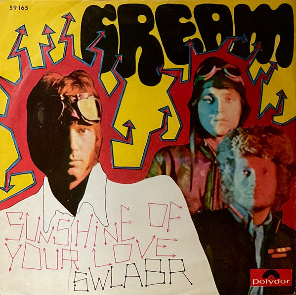 Cream (2) : Sunshine Of Your Love (7", Single, Mono)
