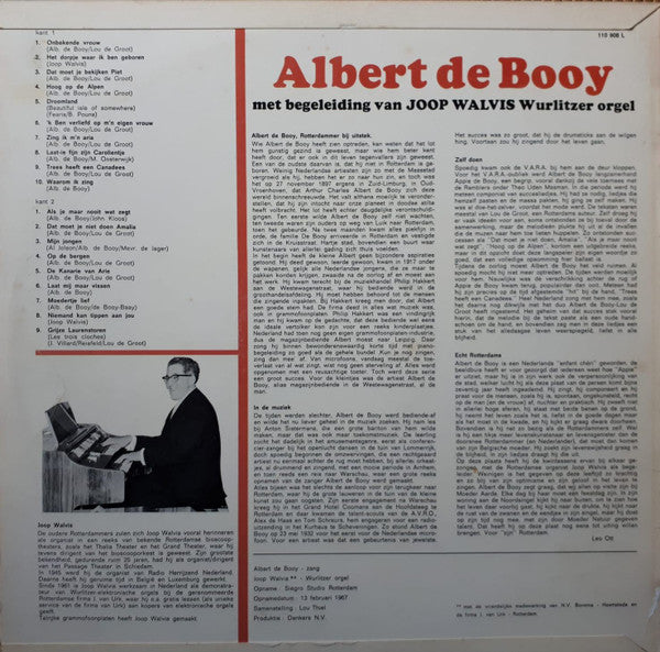 Albert de Booy : Albert de Booy (LP, Album)