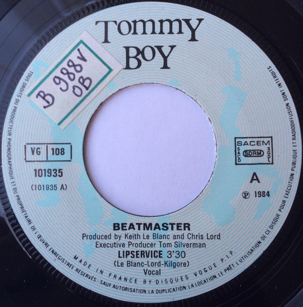 Beatmaster : Lipservice (7")