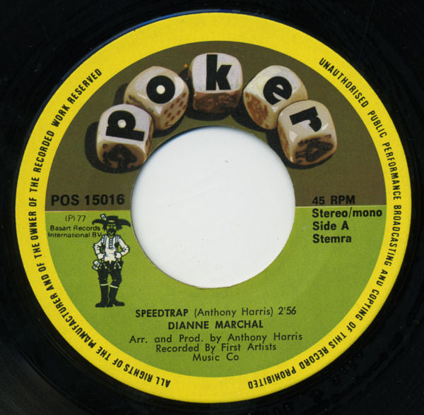 Dianne Marchal : Speedtrap (7", Single)