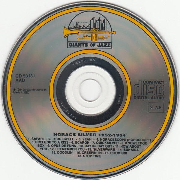 Horace Silver : Safari (1952 - 1954) (CD, Comp)