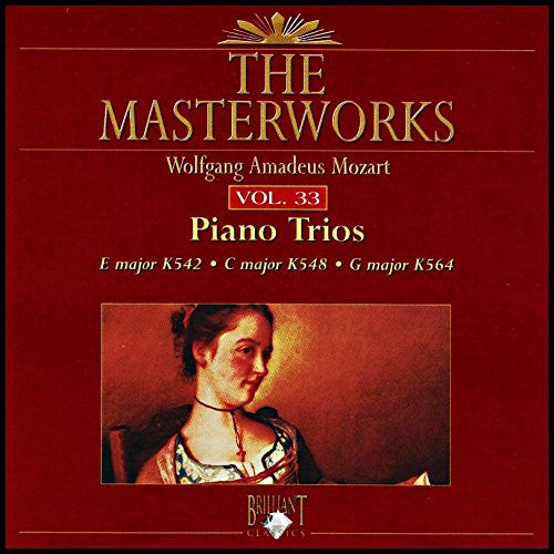 Wolfgang Amadeus Mozart, Arion Trio : The Masterworks Vol. 33 Piano Trios (CD)