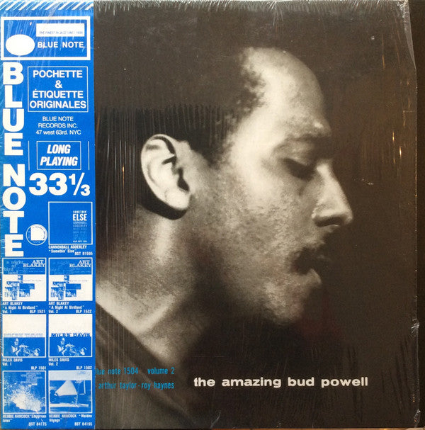 Bud Powell : The Amazing Bud Powell, Volume 2 (LP, Album, Mono, RE, RM)