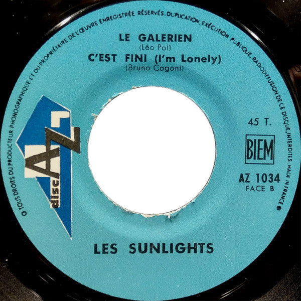 Les Sunlights : Le Deserteur  (7", EP)