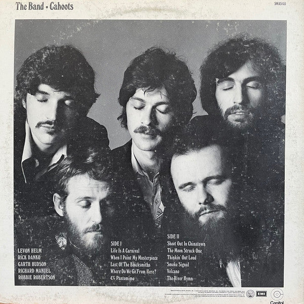 The Band : Cahoots (LP, Album, Los)