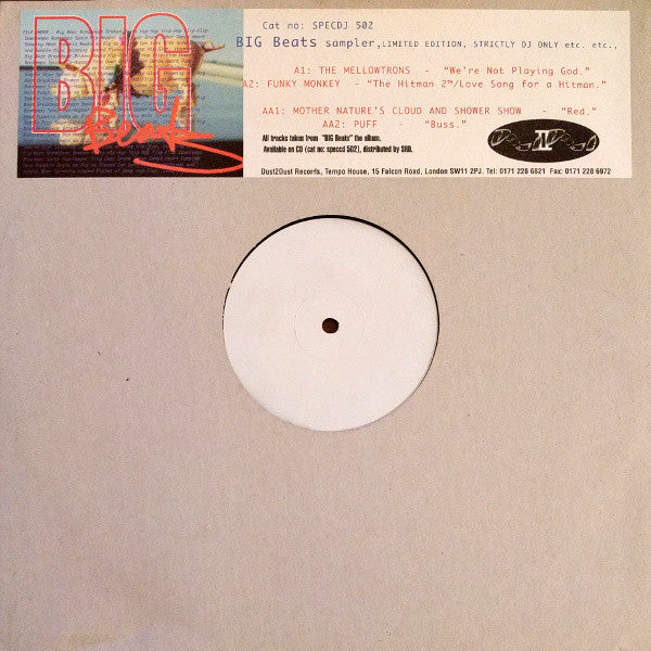 Various : Big Beats Sampler (12", Ltd, Promo, Smplr, W/Lbl)