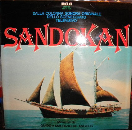 Guido And Maurizio De Angelis : Sandokan - Dalla Colonna Sonora Originale Dello Sceneggiato Televisivo (LP, Album)