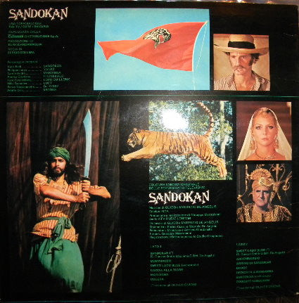 Guido And Maurizio De Angelis : Sandokan - Dalla Colonna Sonora Originale Dello Sceneggiato Televisivo (LP, Album)