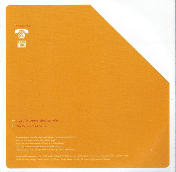Cornershop : Wop The Groove (CD, Single, Promo)