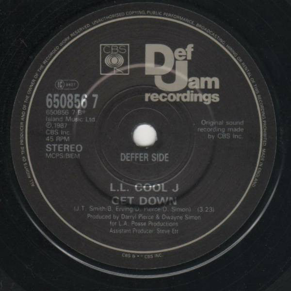 L.L. Cool J* : I'm Bad (7", Single, Pic)
