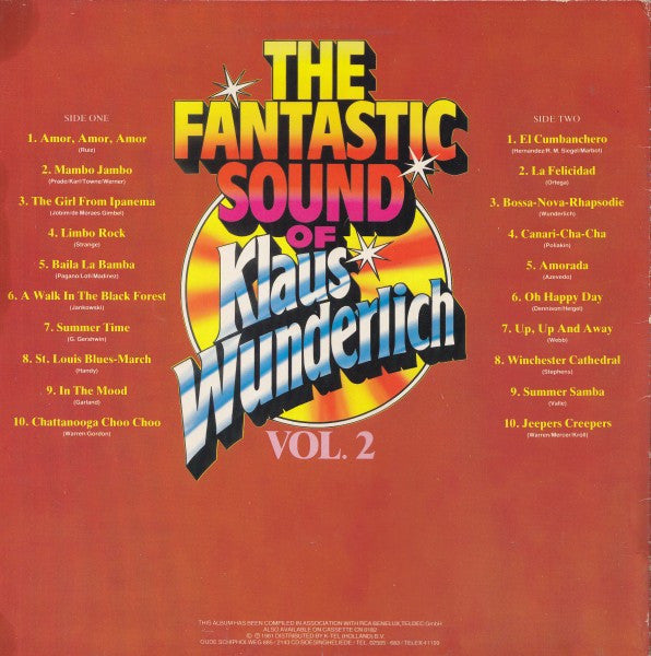 Klaus Wunderlich : The Fantastic Sound Of Klaus Wunderlich Vol. 2 (LP, Comp)