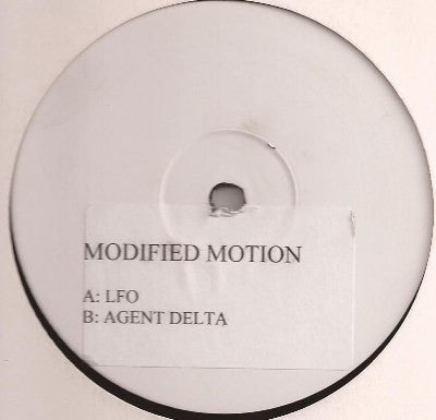 Modified Motion : LFO / Agent Delta (12", Promo, W/Lbl)